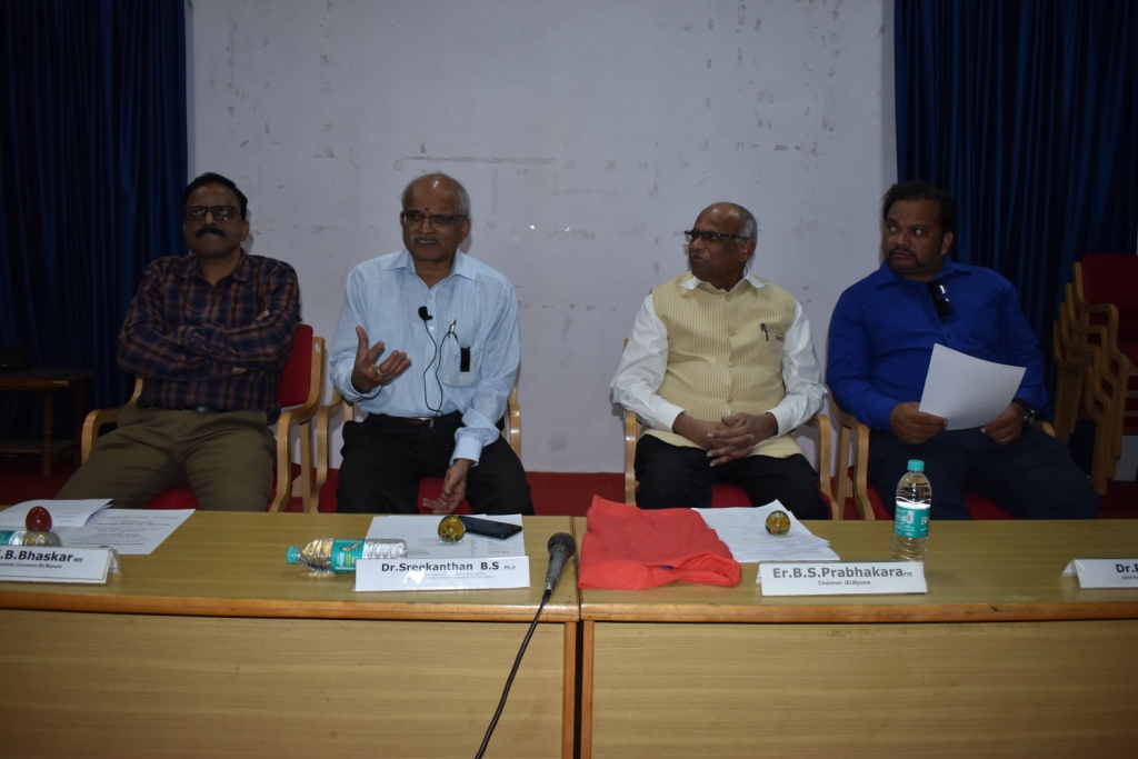 Technical Presentation on "Energy Conservation" by Dr.Sreekanthan B.S, Research Supervisor, VTU